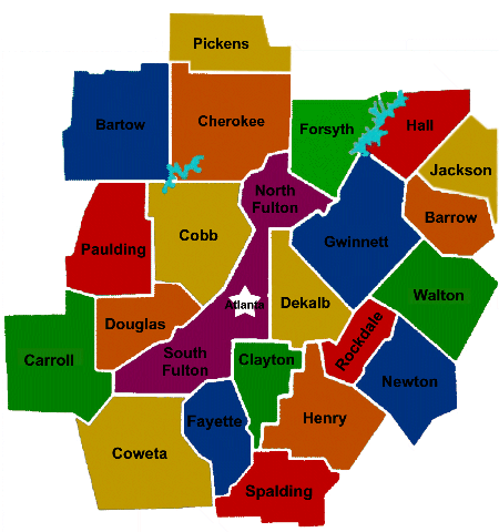Metro Atlanta Service Areas Metro Atlanta Service Areas